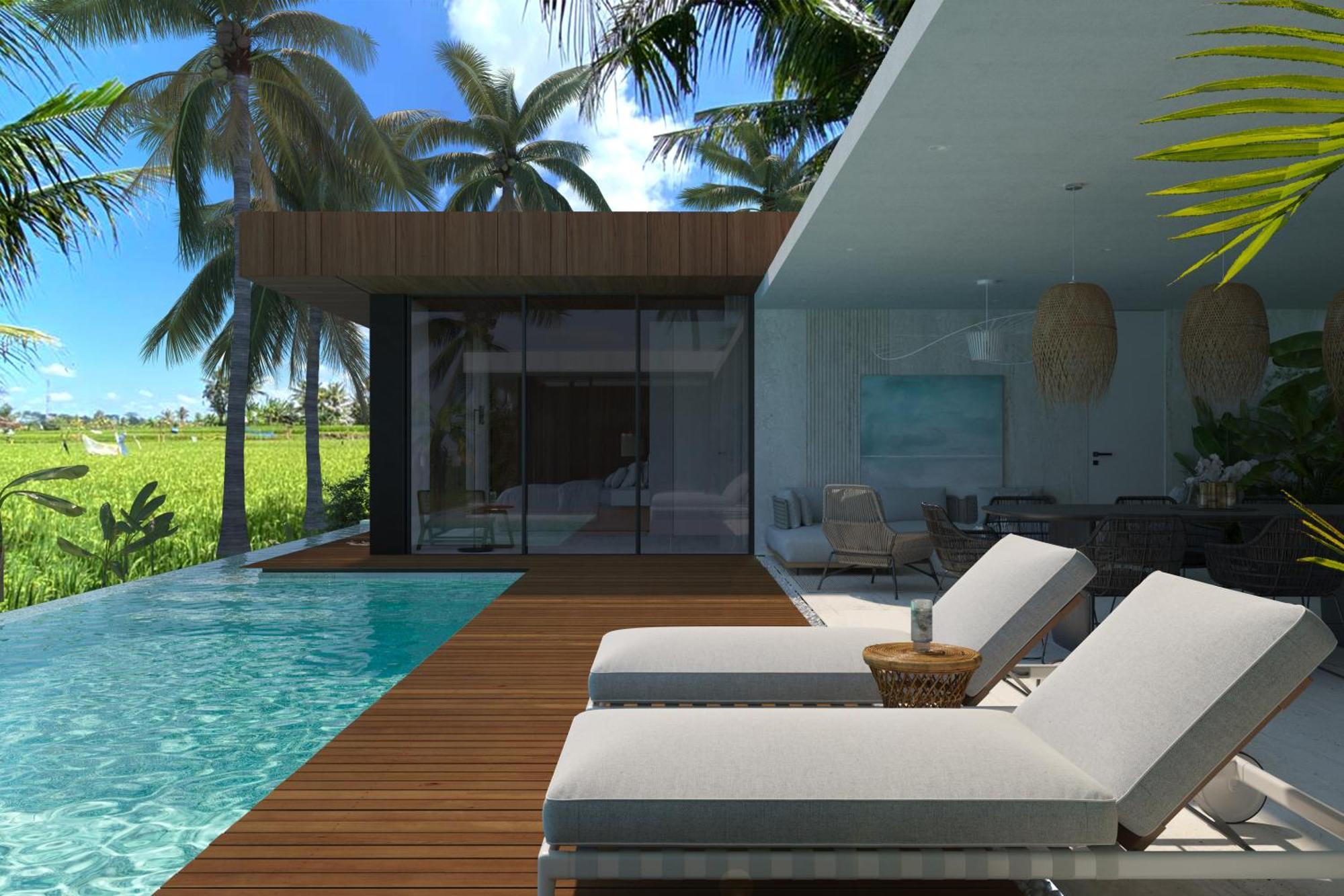 Green Flow Ubud Villas II Exterior foto
